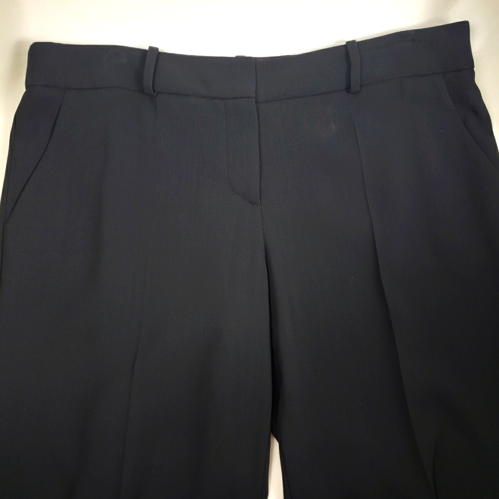 Giorgio Armani Drk Navy Blue Straight Leg w/Pockets - Lana Wool Luxury 46/10/12